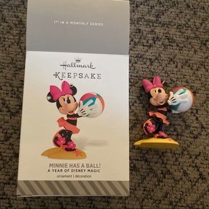 Minnie Has a Ball Hallmark Ornament